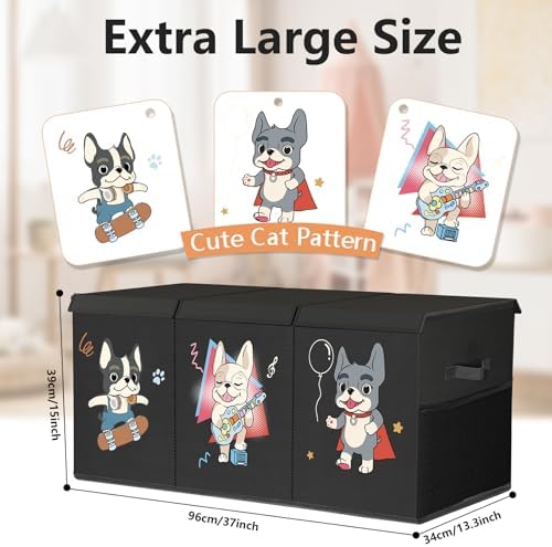 VERONLY Extra-Large Collapsible Toy Storage Box