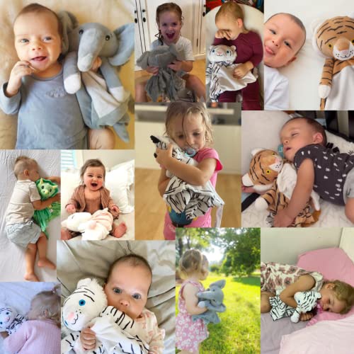 Love By Emi 4-in-1 Sound Machine Plush Tiger Blanket