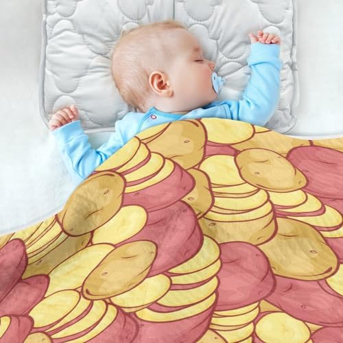 SHJI Soft Swaddle Blanket 30x40in Cotton Baby Blanket