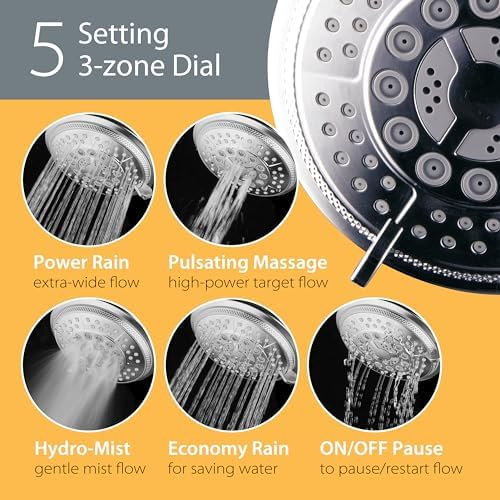Hydroluxe 1433 Handheld Shower Rain Combo