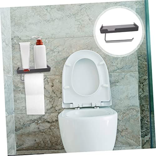 DECHOUS Stainless Steel Toilet Paper Holder with Shelf