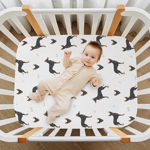 KICPOAY Stretchy Crib Sheets for Baby Playard