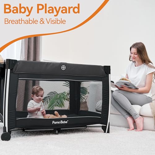 Pamo Babe 4-in-1 Portable Baby Crib