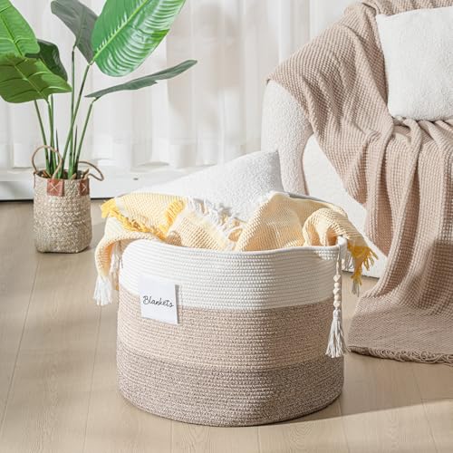 Teenyyou 109L Extra Large Blanket Basket Storage
