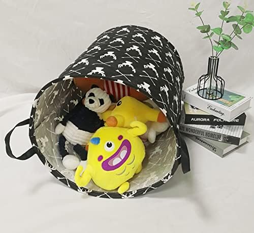 KUNRO Large Laundry Hamper with Waterproof Lining and Handles