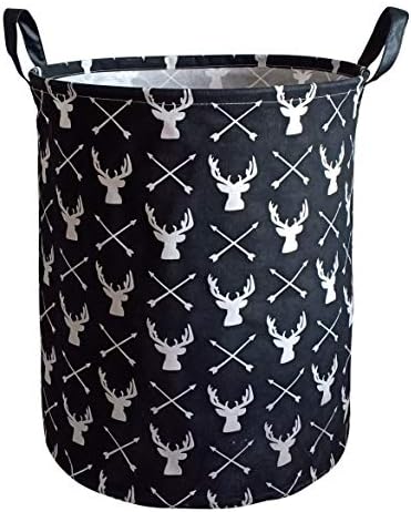 KUNRO Large Laundry Hamper with Waterproof Lining and Handles