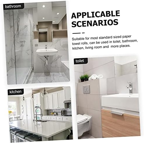 Space-Saving Wall-Mounted Toilet Paper Holder with Shelf 1