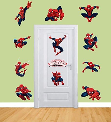 Spiderman Sticker Pack for Kids Room Decor