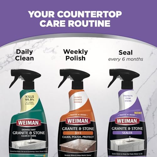 Weiman Granite Stone Sealer Spray 24 oz