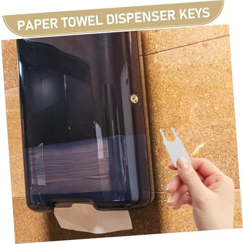 Cabilock Tissue Box Key Silver Metal Dispenser