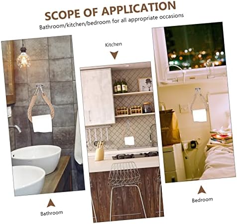 Creative Rope Bathroom Paper Holder Durable Tissue Organizer