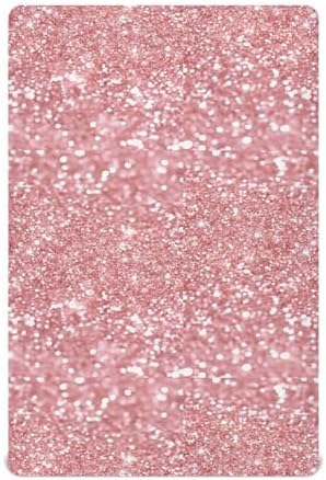 Wassud Cute Sparkles Crib Sheets for Boys Girls 28x52