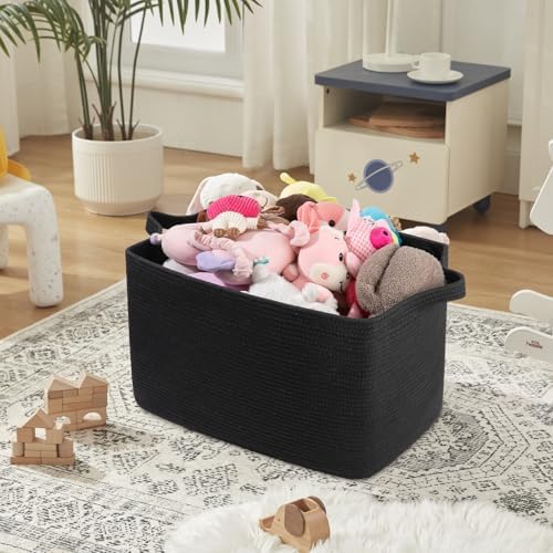 OIASKET 95L Woven Storage Basket for Living Room and Nursery