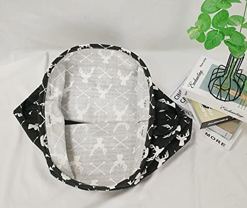 KUNRO Large Laundry Hamper with Waterproof Lining and Handles