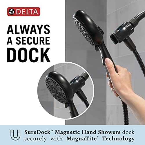 DELTA 75609SN SureDock Handheld Showerhead Stainless 1