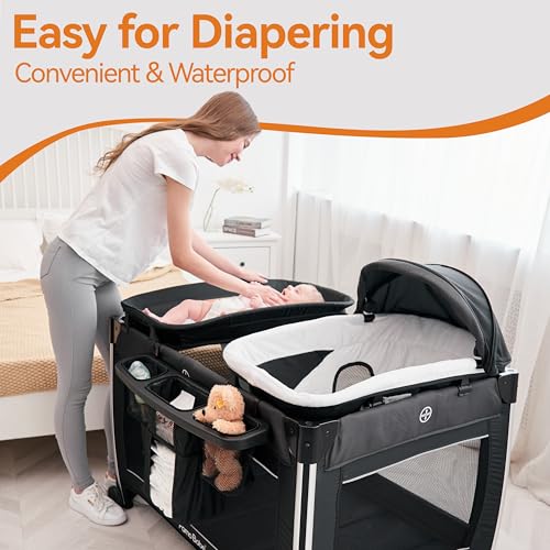 Pamo Babe 4-in-1 Portable Baby Crib