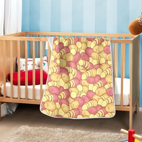 SHJI Soft Swaddle Blanket 30x40in Cotton Baby Blanket