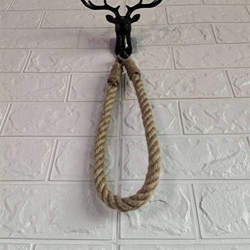 Cabilock Rope Toilet Paper Holder - Handmade No Metal Easy Install