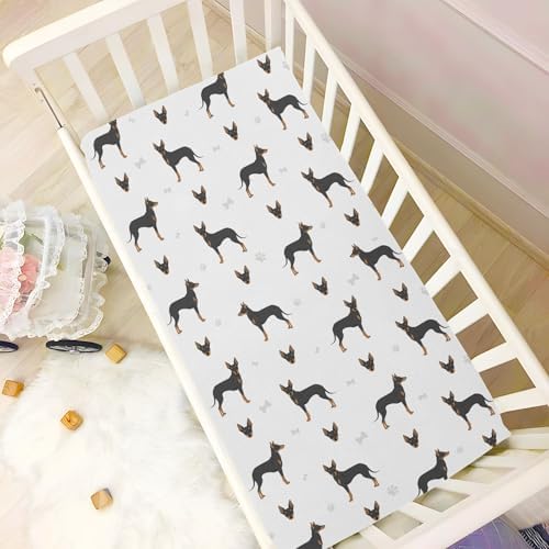 KICPOAY Stretchy Crib Sheets for Baby Playard