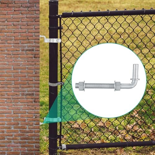 Gisafai 6 Pcs 6 J Bolt Gate Hinge Set