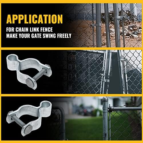 VIVIDA 1-58 Chain Link Gate Hinge 6PCS Galvanized