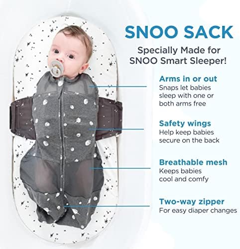 Happiest Baby SNOO Sleep Sack - Organic Cotton Doctor Designed