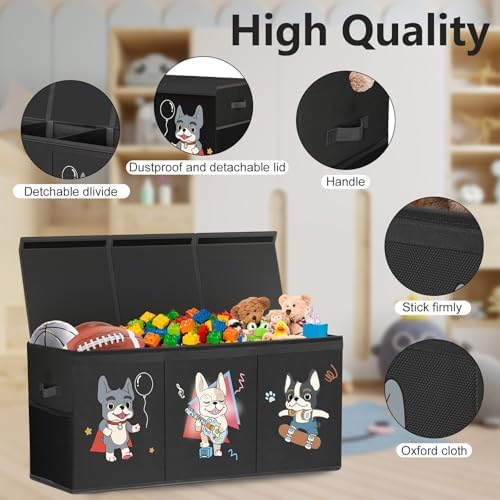 VERONLY Extra-Large Collapsible Toy Storage Box