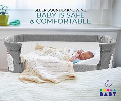 3 in 1 Baby Bassinet Bedside Sleeper Playpen - KoolaBaby