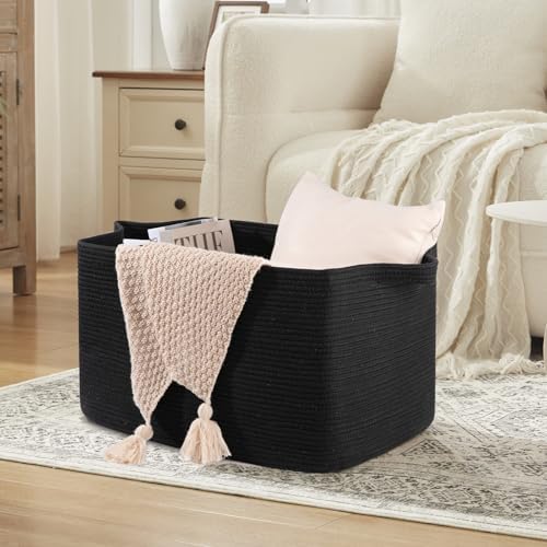 OIASKET 95L Woven Storage Basket for Living Room and Nursery