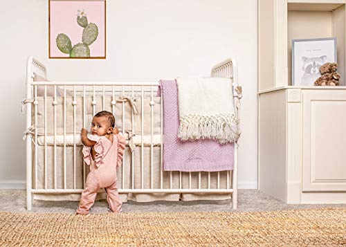 Pure Bamboo Crib Sheet - 100 Organic Viscose Cooling Soft