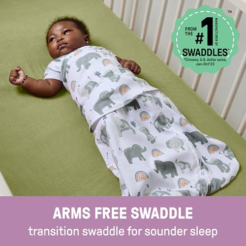 Ingenuity SwaddleMe Convertible Arms Free Blanket 3-6 Months