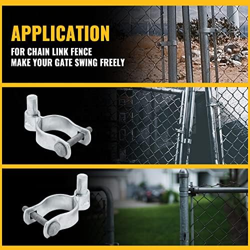 VIVIDA 1-58 Gate Post Hinge 3 PCS Galvanized
