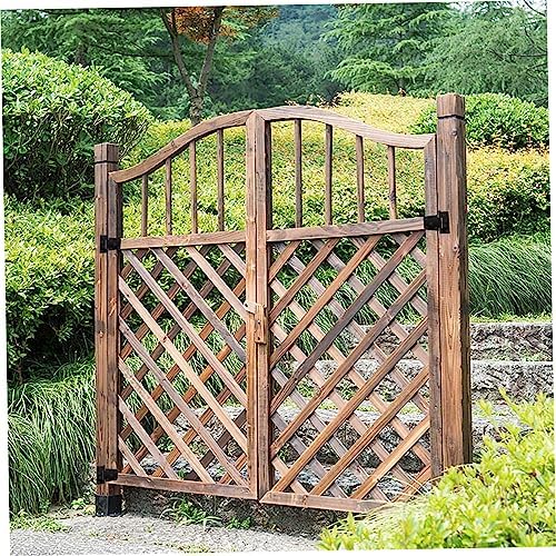 3pcs Heavy Duty Cast Iron Gate Hinges Black