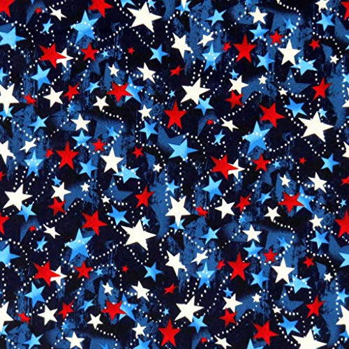 SheetWorld Fitted Cotton Moses Basket Sheet 13x27 Patriotic
