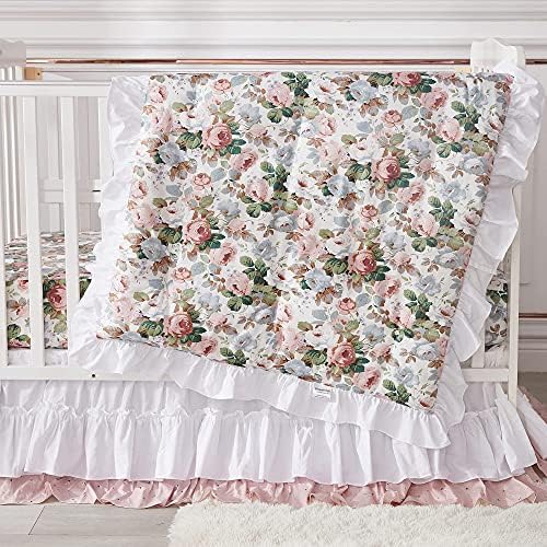 Brandream Organic Cotton Crib Sheet for Girls 1
